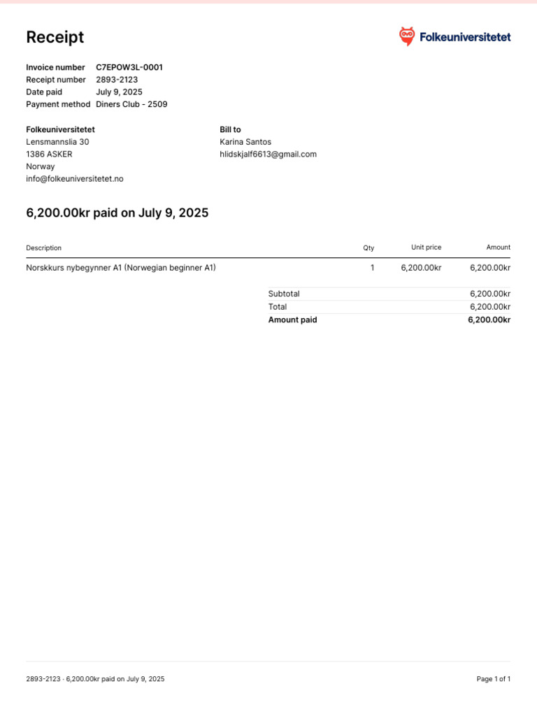 Receipt 2893 2123 | PDF