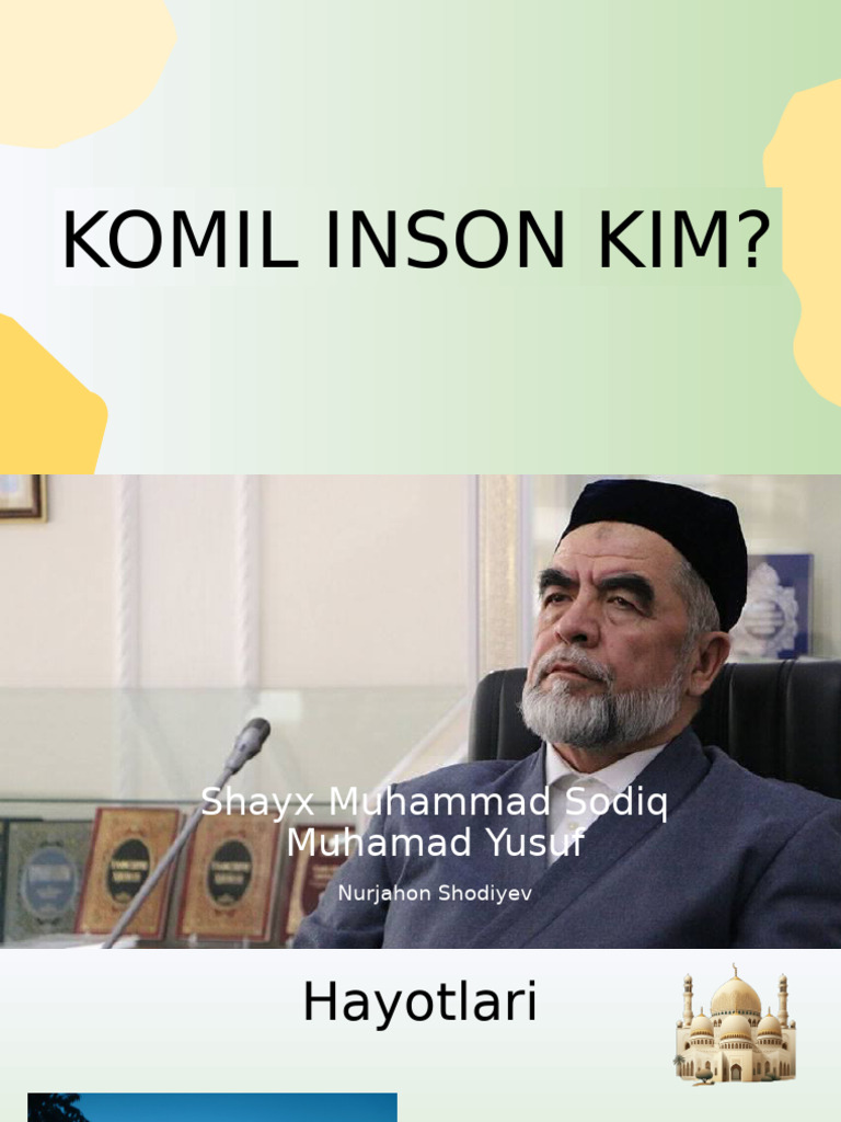 Komil Inson Kim? | PDF