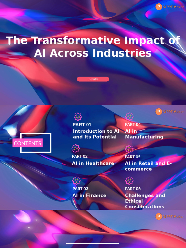 AI's Impact Across Key Industries | PDF | Artificial Intelligence ...
