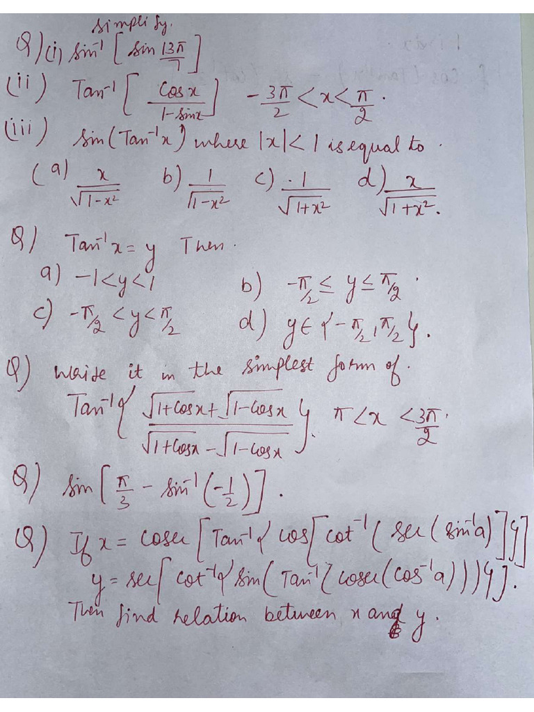 Math Sheet | PDF