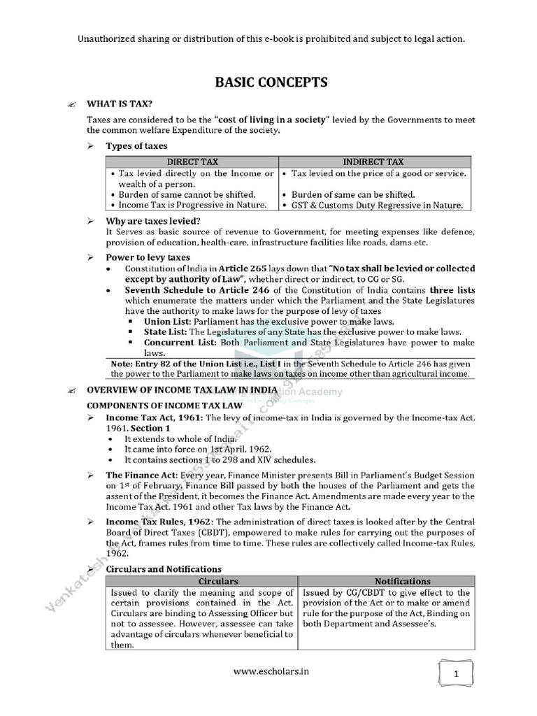Basic Concept - Concepts | PDF