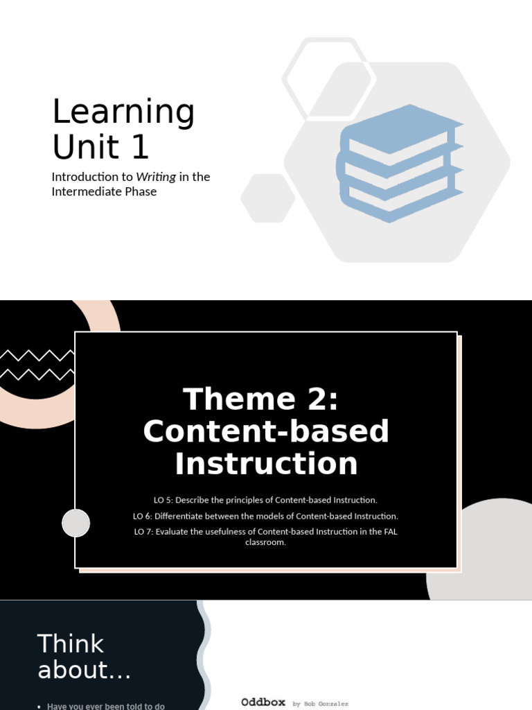 Content-Based Instruction in Language Learning | PDF | English As A ...
