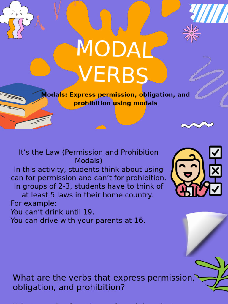 Understanding Modal Verbs in Writing | PDF | Verb | Semantics