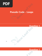 Pseudo Code MCQ Questions | PDF