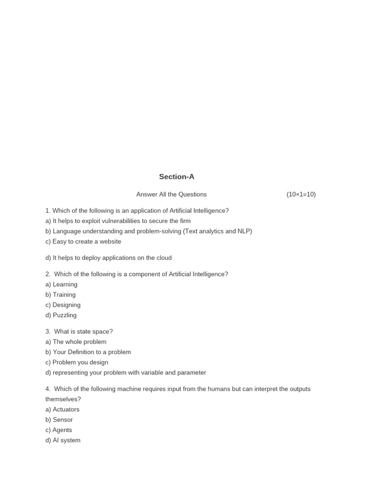 AI Concepts and Problem Solving | PDF | Knowledge Representation And ...