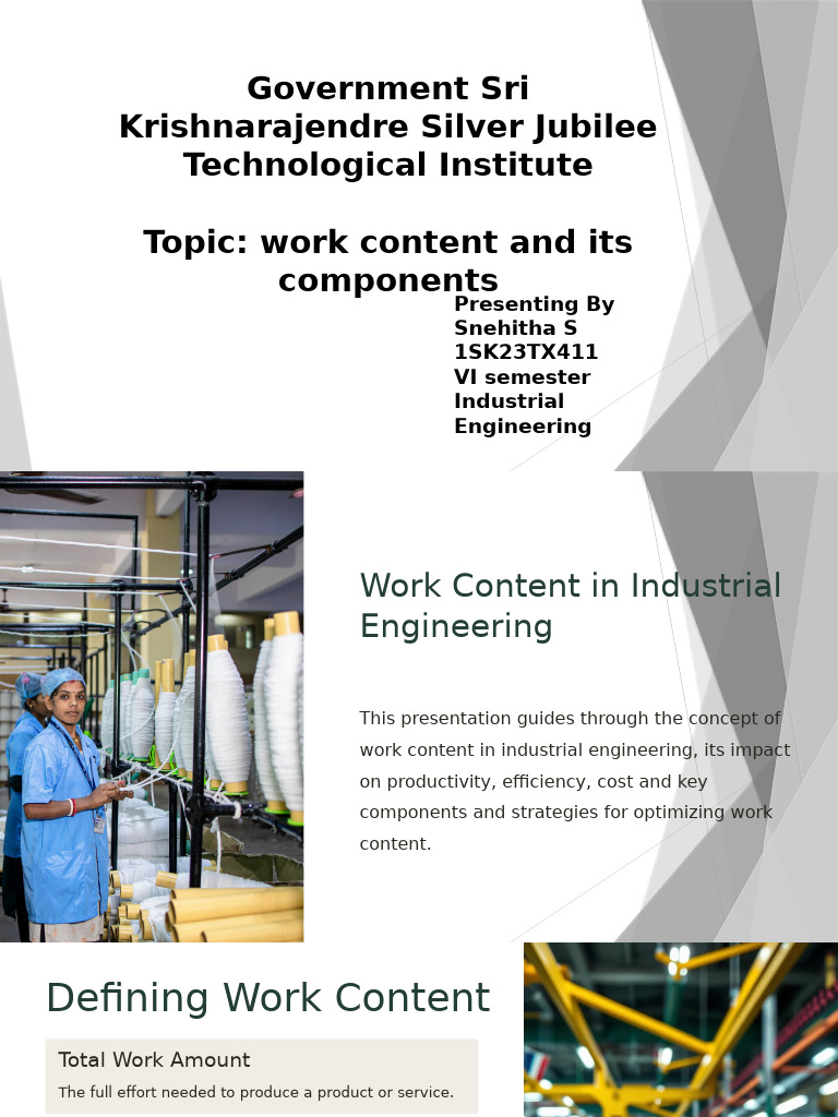 Optimizing Work Content in Engineering | PDF | Business Process ...