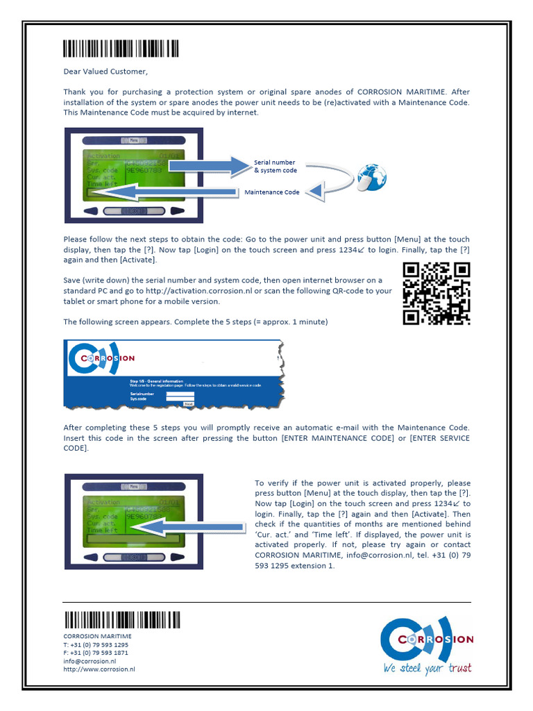 How To Activate My Protection System | PDF