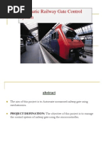 Automatic Railway Gate Control System