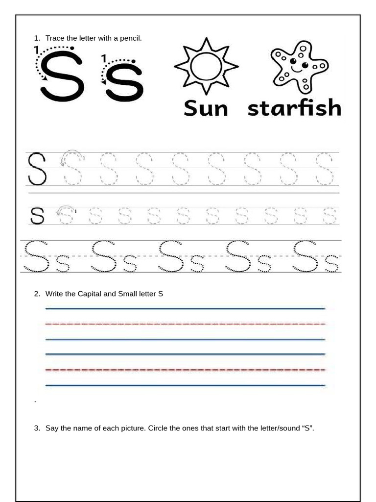Letter S | PDF