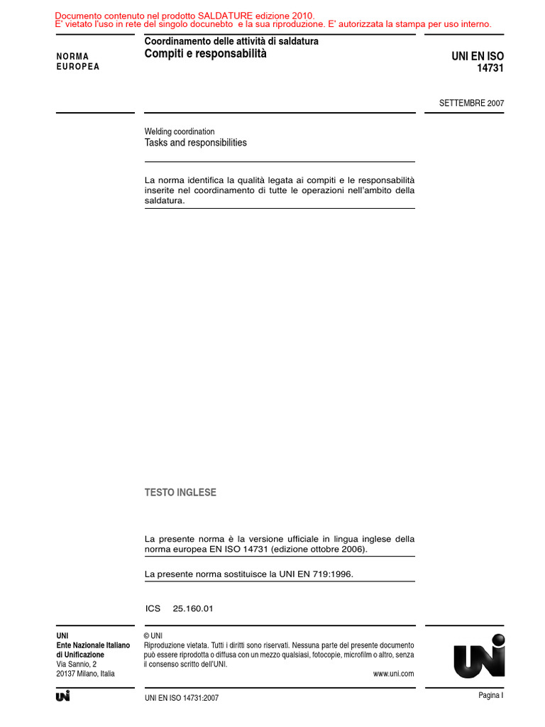 Iso 14731 - 2006 | PDF