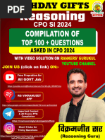 SSC GD Reasoning Practice Book | PDF