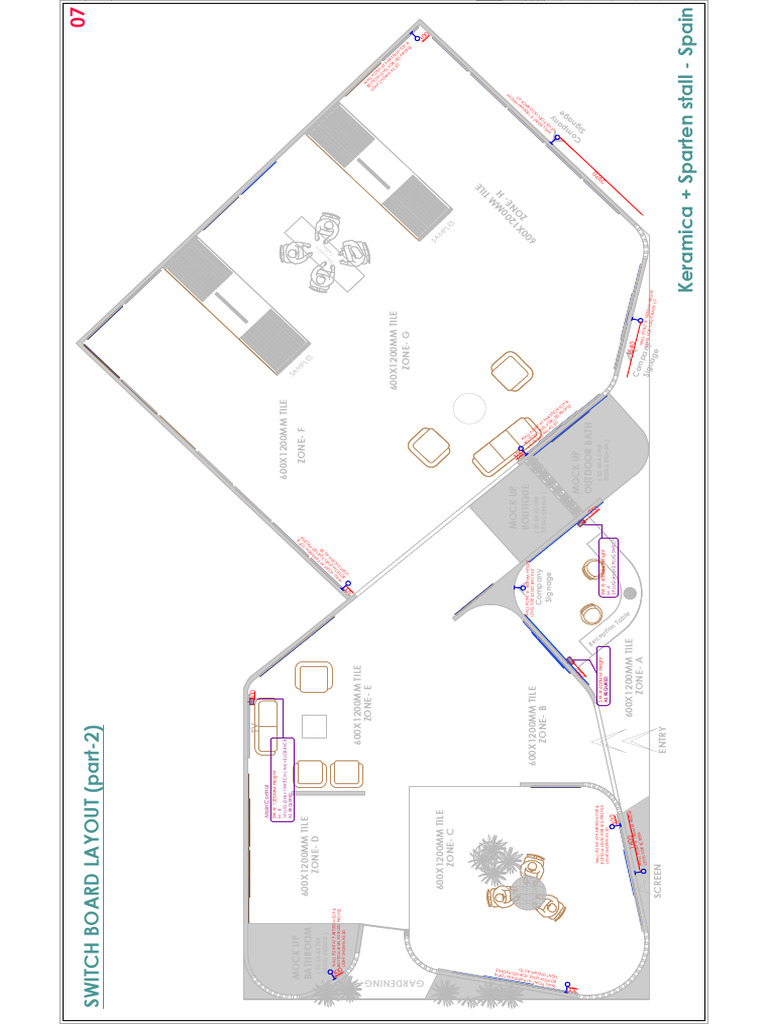 Switch Board Layout and Design Details | PDF