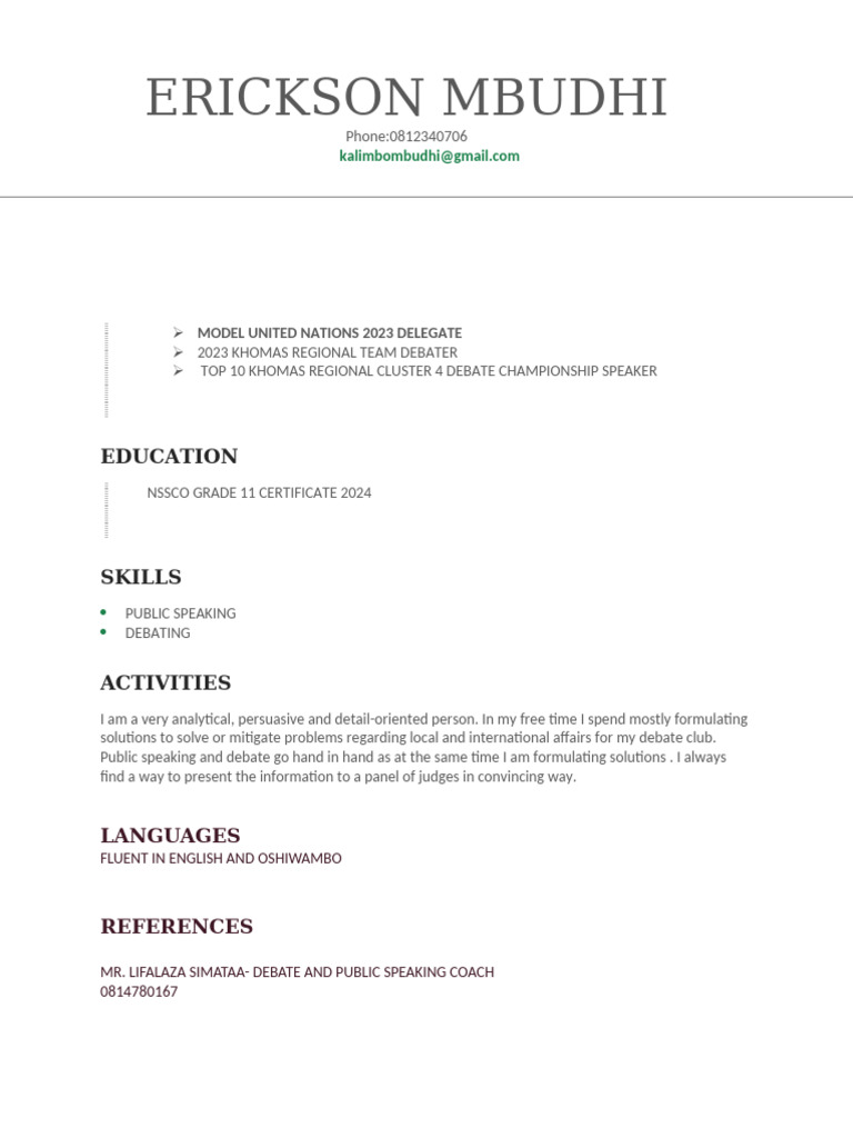 Real CV | PDF