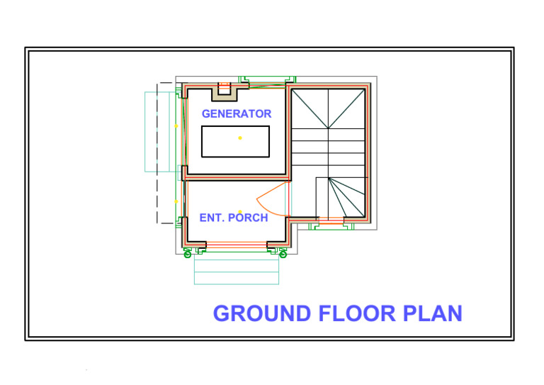 Ground Floor Plan-2 | PDF