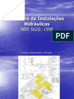 Desenho de Instalações Hidráulicas