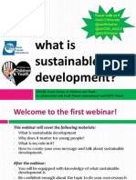 Sustainable Development Webinars: SD 101
