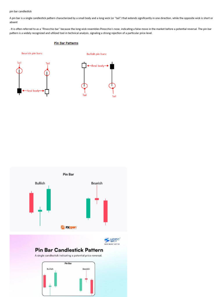 Pin Bar | PDF