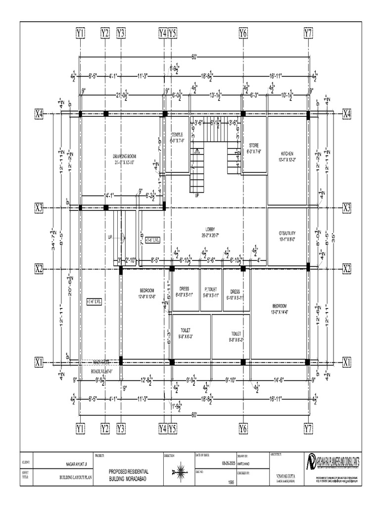 Building Layout Plan | PDF