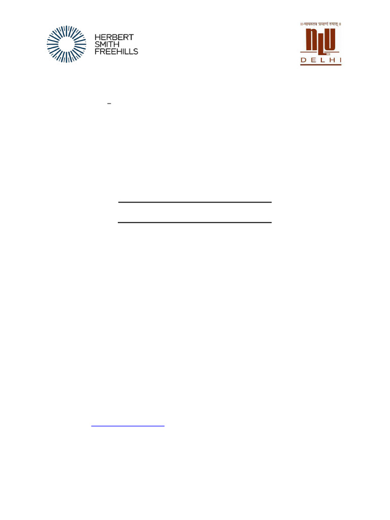 HSF-NLU Delhi Negotiation Competition 2025 | PDF | Negotiation ...