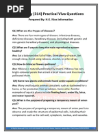 NIOS Class 12 Biology Practical Guide | PDF | Plant Stem | Petal