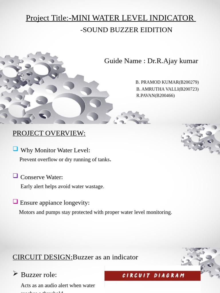 Mini Water Level Indicator-2 | PDF