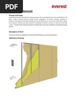 Drywall Partition Installation Guide | PDF | Drywall | Materials