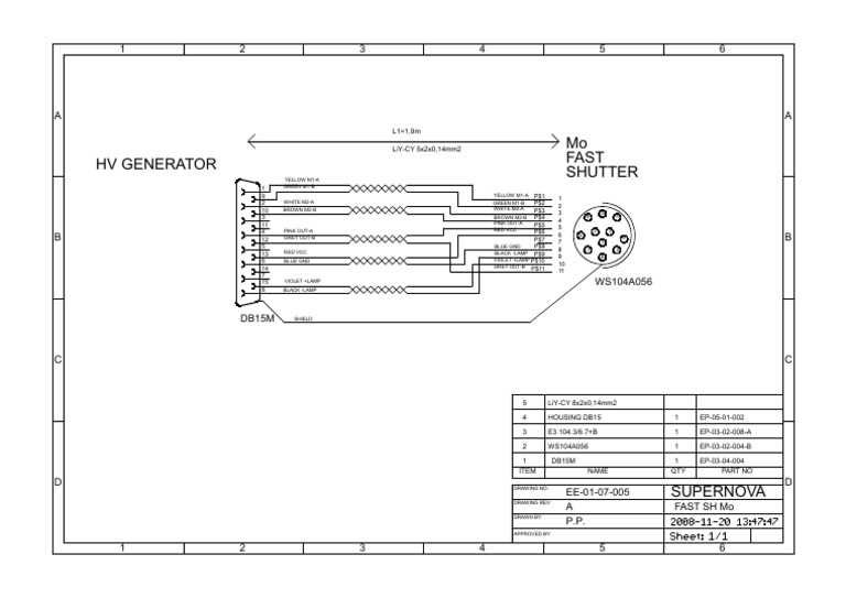Electrical Component Specification List | PDF