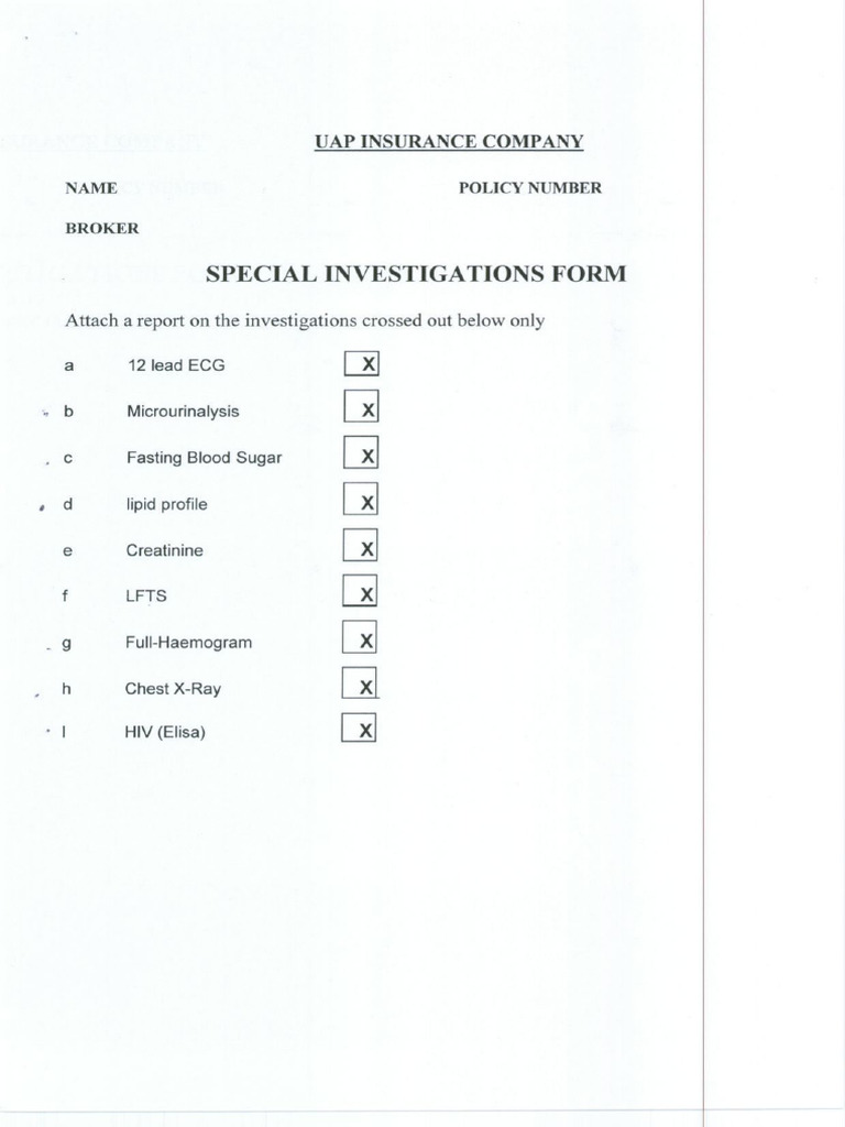 Medical Check Up Template | PDF