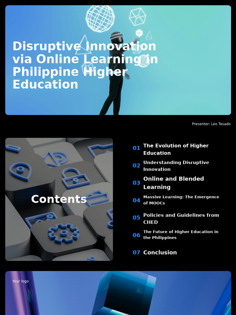 Disruptive Innovation Via Online Learning in Philippine Higher ...