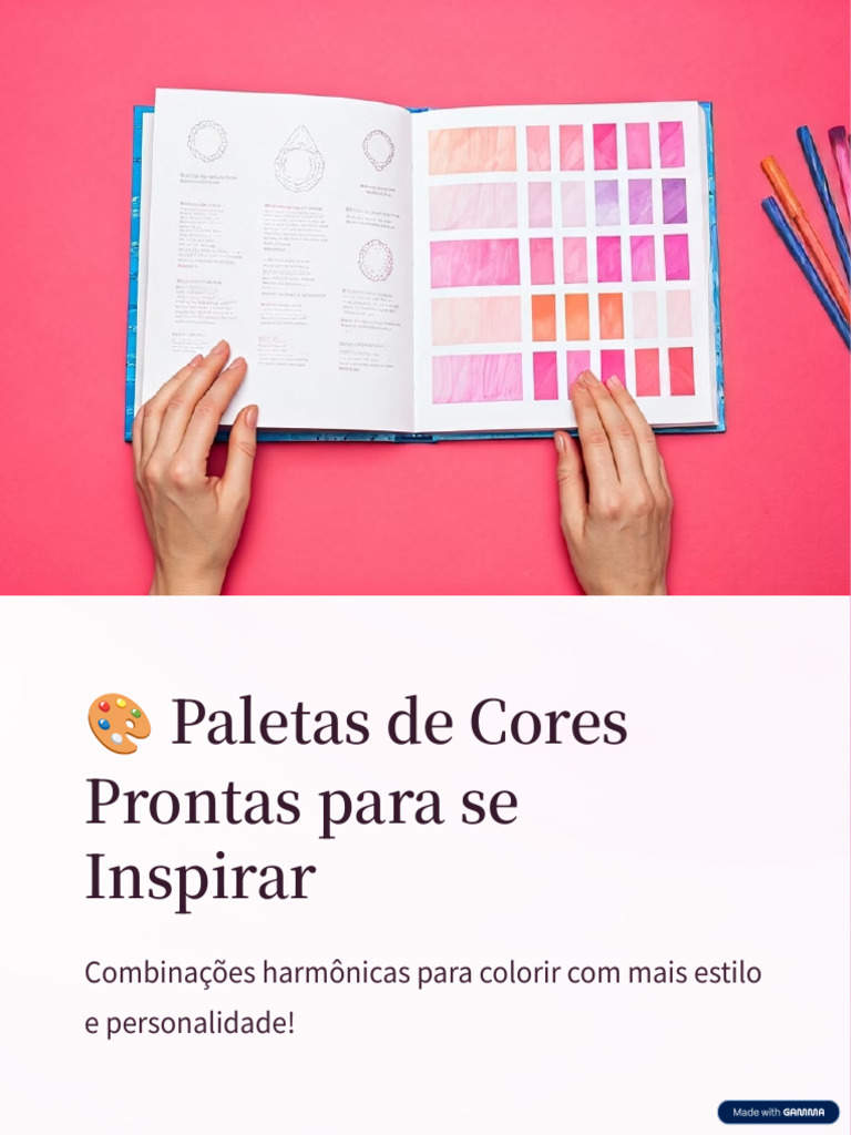 Paletas de Cores para Colorir com Estilo | PDF