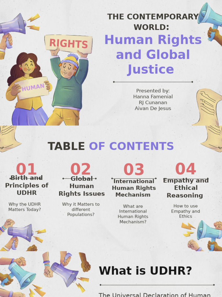 Human Rights and Social Justice by Hanna, RJ, Aivan | PDF | Human ...