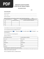 Job Card Template and Guidelines | PDF