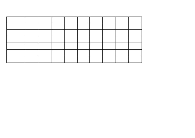 Weekly Class Schedule Overview | PDF