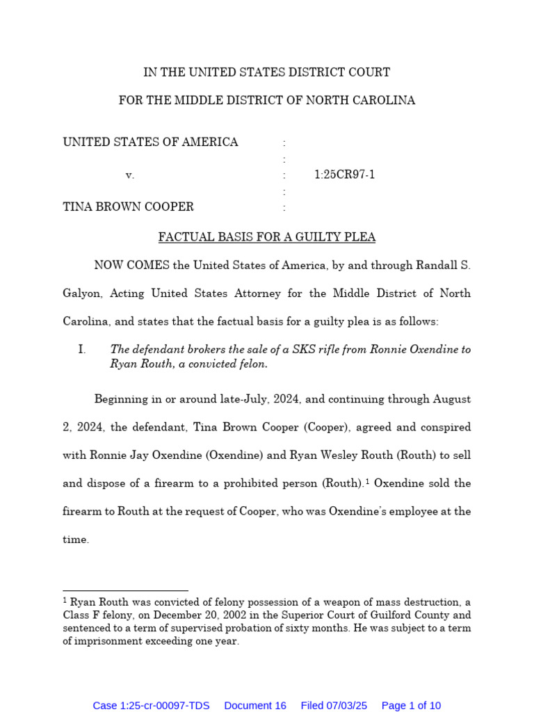 SKS Rifle Sale to Prohibited Person | PDF | Felony | Crimes