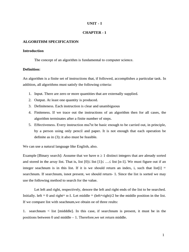 Understanding Algorithm Specifications | PDF | Data Type | Vertex ...