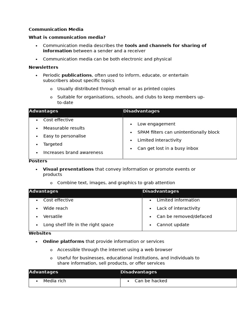 Communication Media | PDF | Smartphone | Telephone
