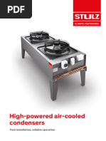 Stulz Air Cooled Condenser Manual | PDF | Switch | Electric Motor