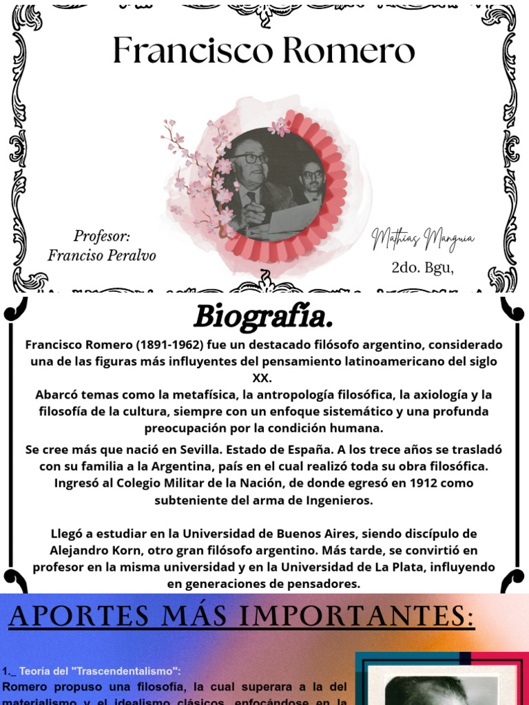 Francisco Romeo | PDF | Educación en artes liberales