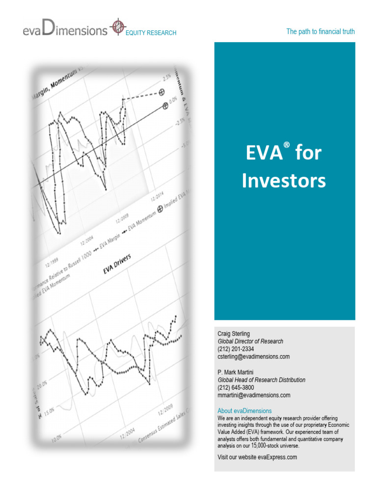 Understanding Economic Value Added (EVA) | PDF | Cost Of Capital ...