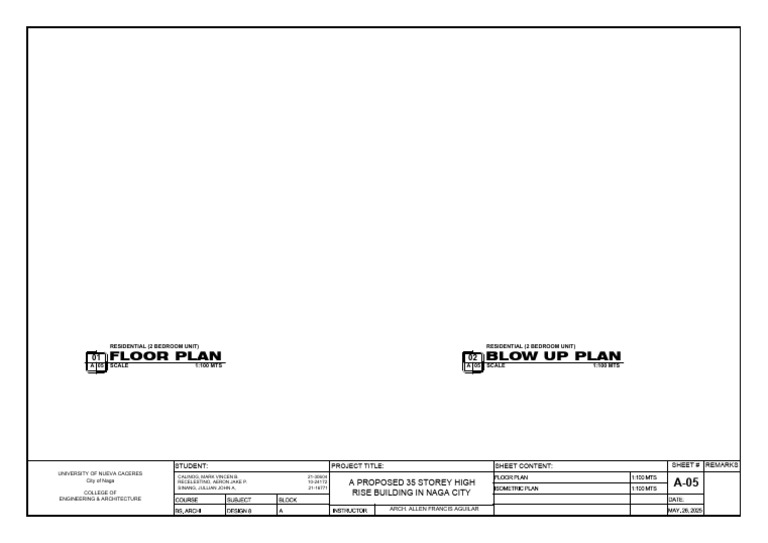 Proposed 35 Storey High-Rise Plan | PDF