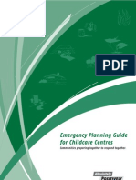 Emergency Planning Guide For Childcare Centres