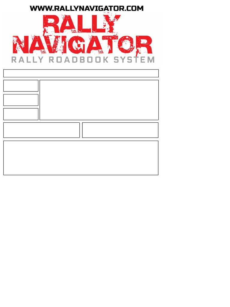 RN2 OpenRally GPX Cross Country Rally Sample 3 | PDF | Transport ...