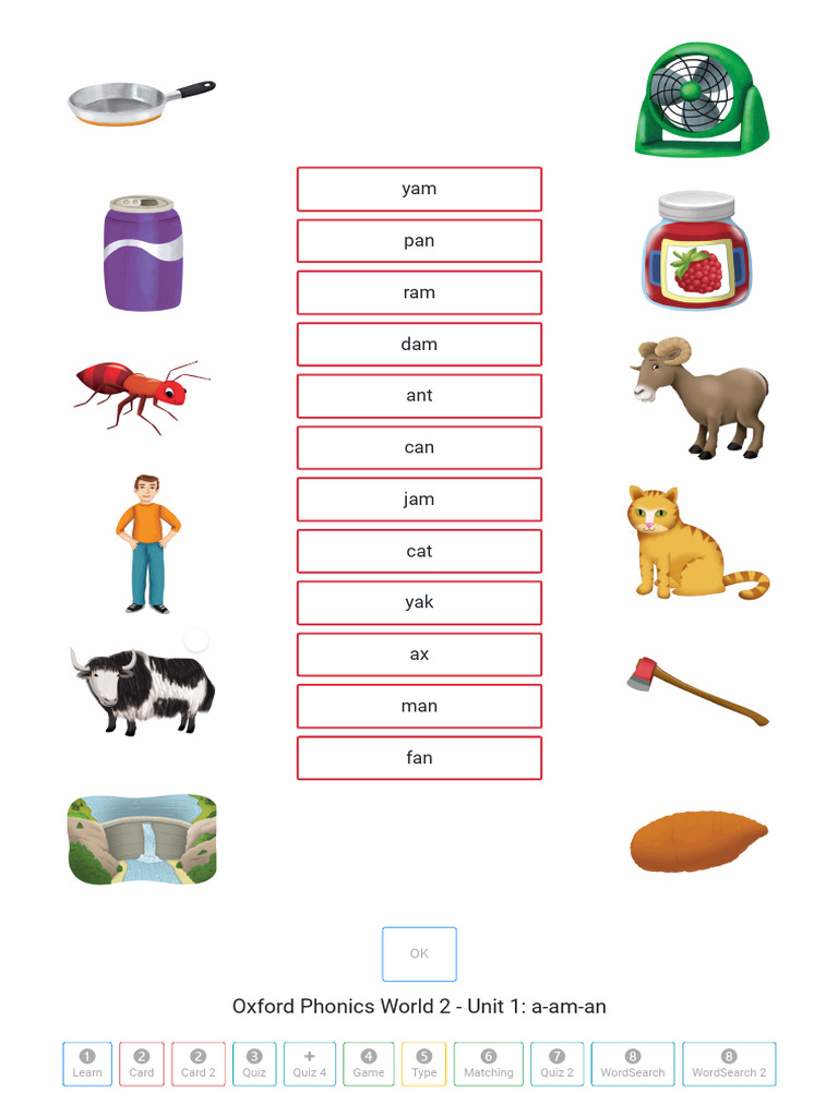 Oxford Phonics World 2: Unit 1 Overview | PDF