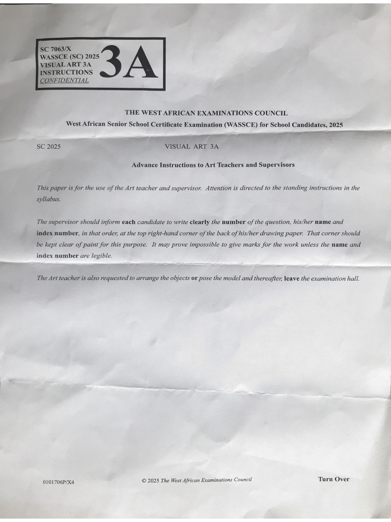 Visual Art 3A . 1 | PDF