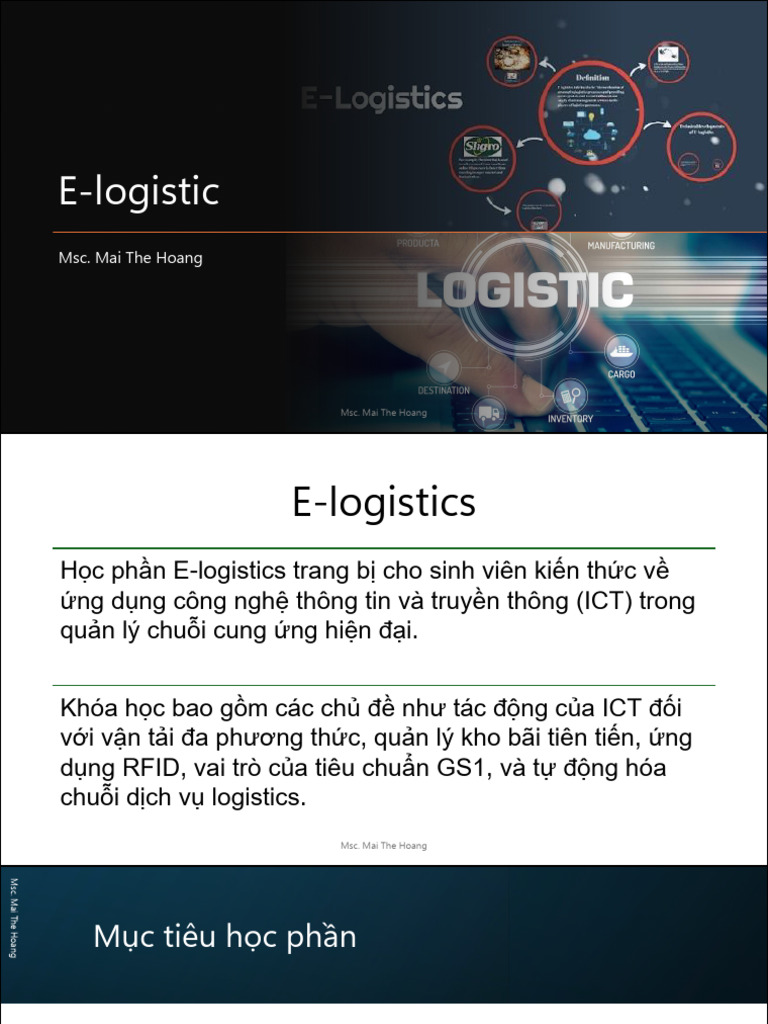 E-Logistic Student Mid | PDF