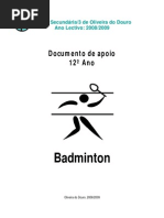 Documento de Apoio de Badminton