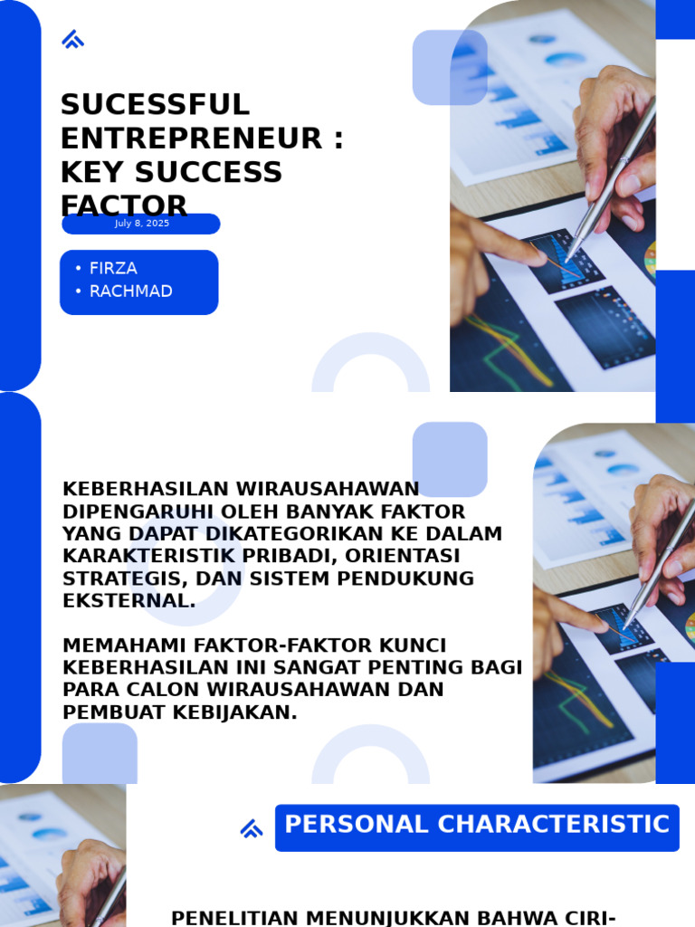 Characteristics of Successful Entrepreneurs | PDF