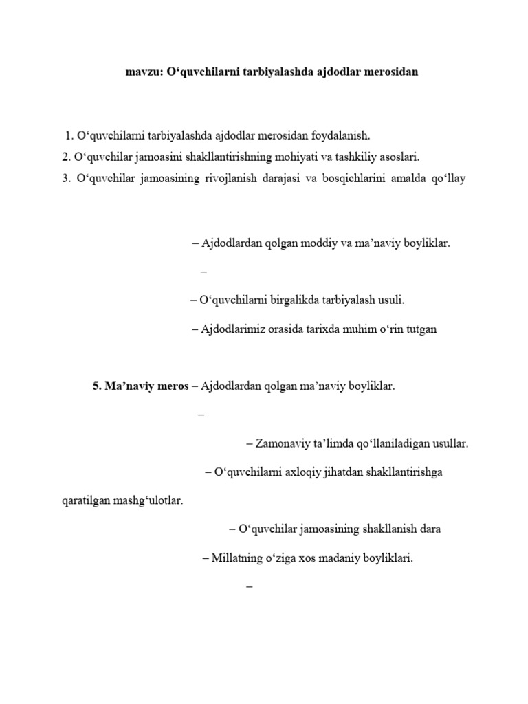 30 Mavzu - Glossary | PDF
