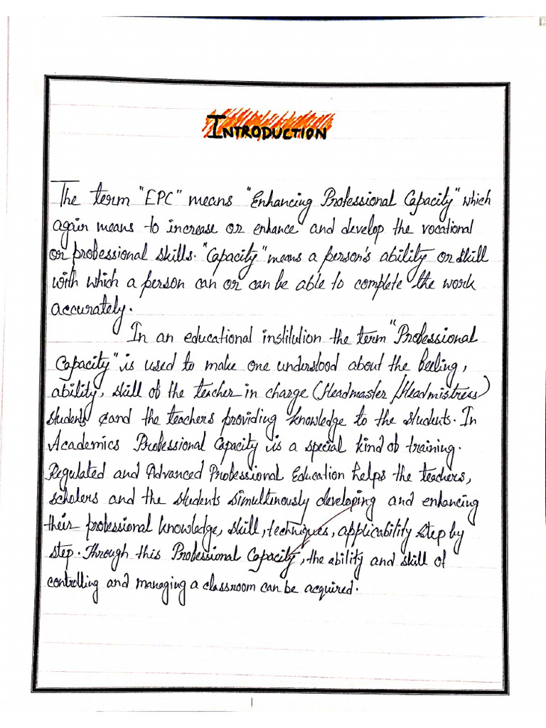 EPC 1 - 1st Practicum (Nature of The Text) | PDF