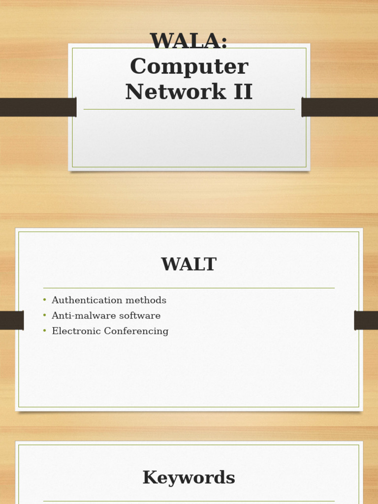 Computer Network II - 083733 | PDF | Antivirus Software | Computer Virus